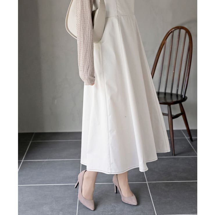 デニムブルゾン×キャミワンピースセットアップ | rps | 詳細画像9 