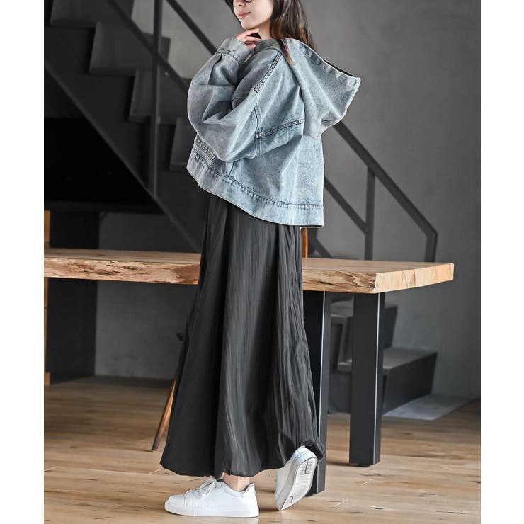 ショート丈フードＧジャン | rps | 詳細画像11 