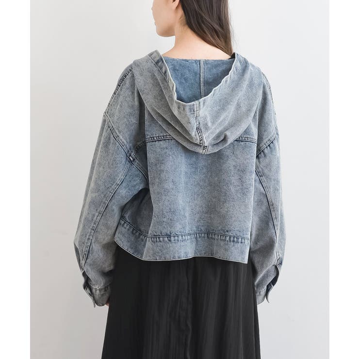 ショート丈フードＧジャン | rps | 詳細画像19 