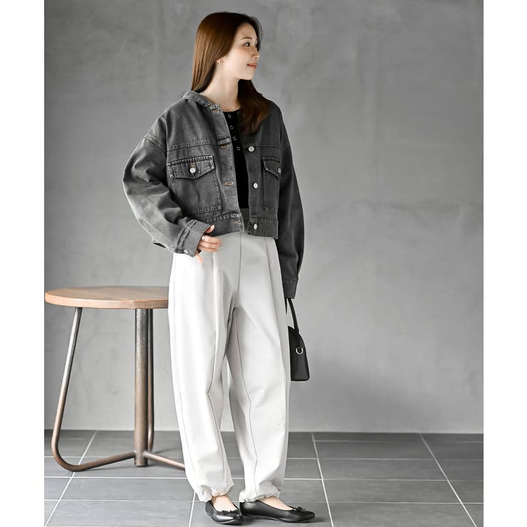 ショート丈フードＧジャン | rps | 詳細画像2 