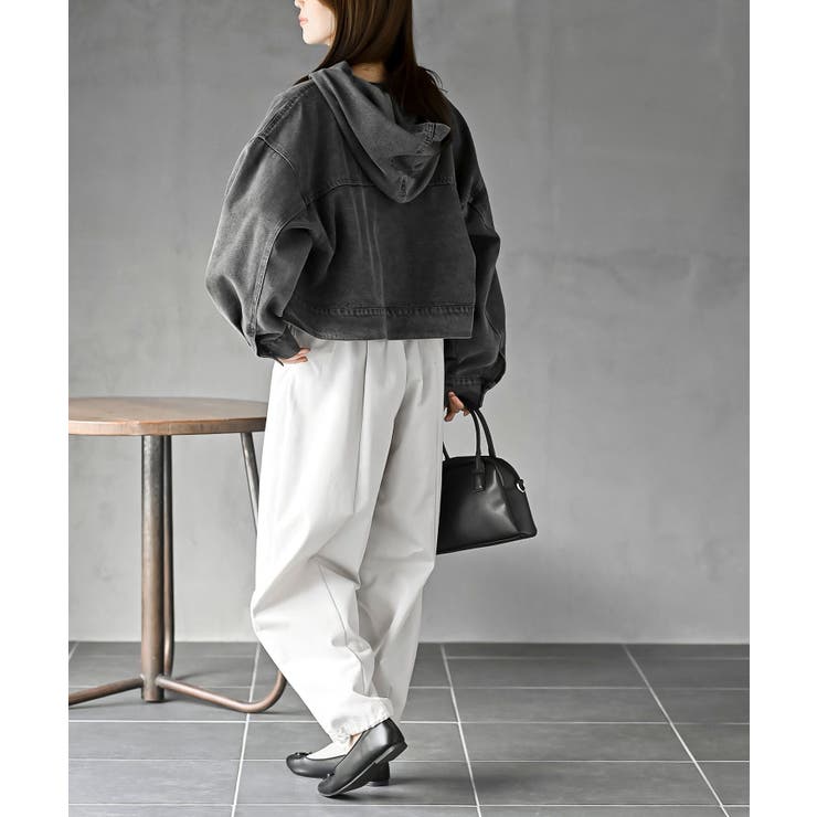 ショート丈フードＧジャン | rps | 詳細画像4 