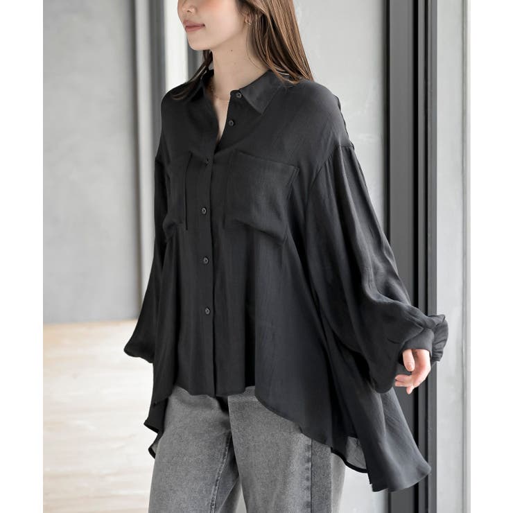 ブラック | スラブロケットブラウス | rps