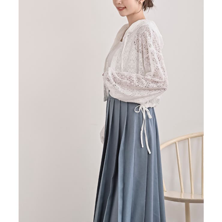 レース透かし編みパーカー | rps | 詳細画像27 