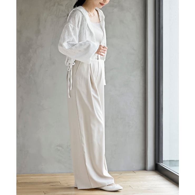 レース透かし編みパーカー | rps | 詳細画像5 