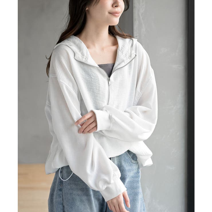 ハーフジップフードプルオーバー | rps | 詳細画像1 