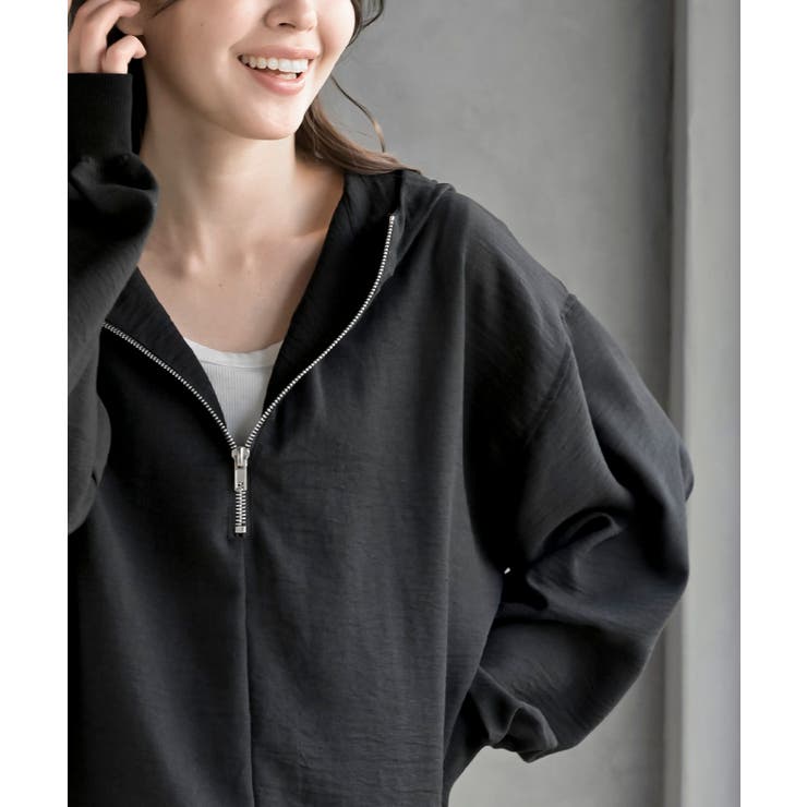 ハーフジップフードプルオーバー | rps | 詳細画像14 