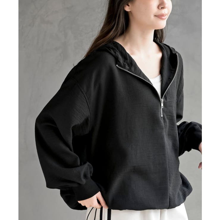 ハーフジップフードプルオーバー | rps | 詳細画像17 