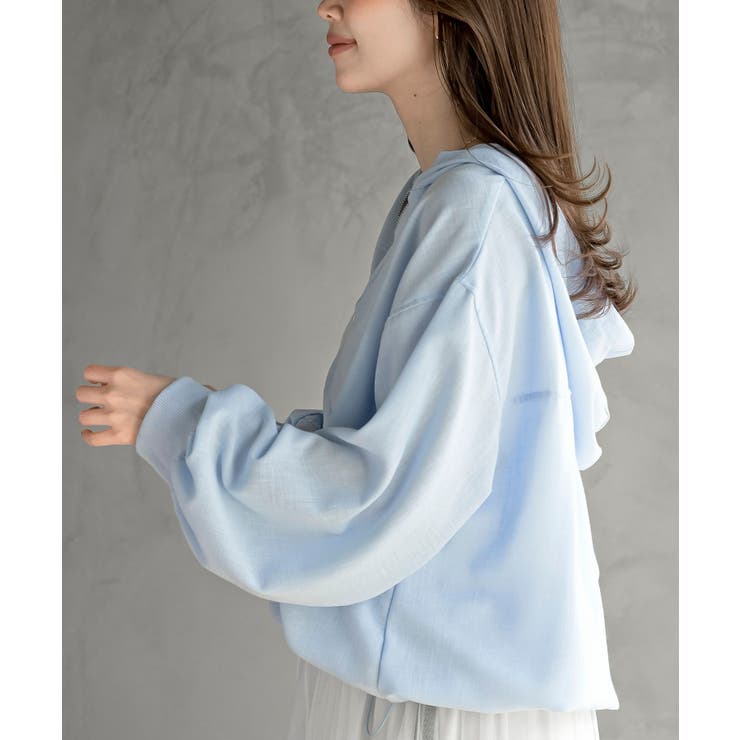 ハーフジップフードプルオーバー | rps | 詳細画像23 