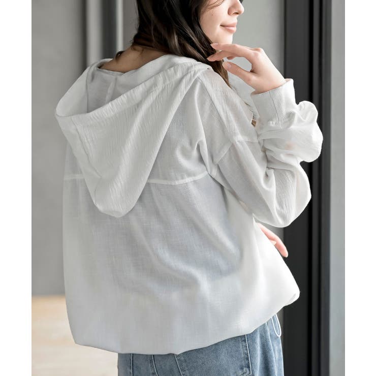 ハーフジップフードプルオーバー | rps | 詳細画像8 