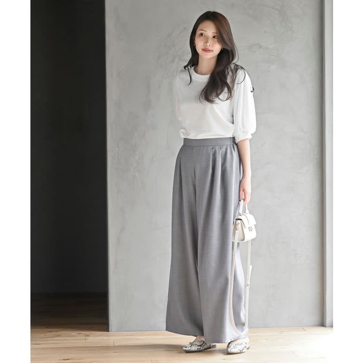 多釦ビスチェ×ワイドパンツセットアップ | rps | 詳細画像22 