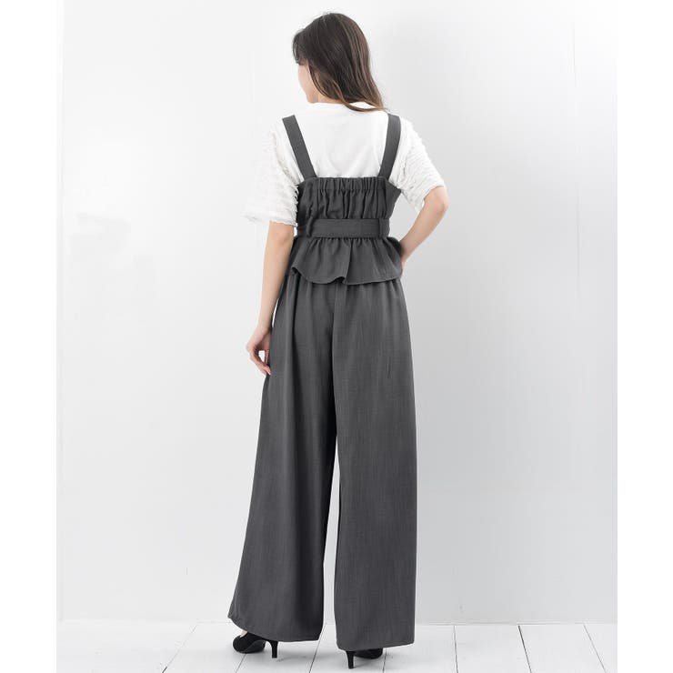 多釦ビスチェ×ワイドパンツセットアップ | rps | 詳細画像34 