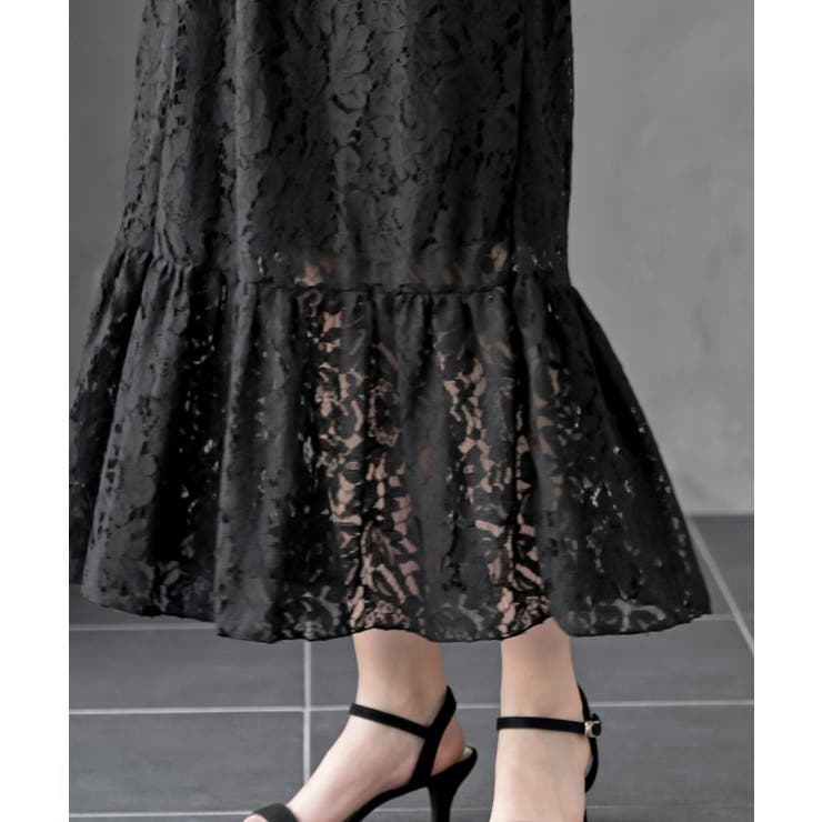 レースシャーリングキャミワンピース | rps | 詳細画像18 