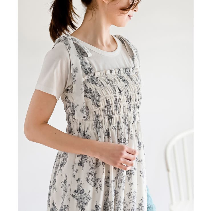 サイドリボンシャーリングワンピース – WEGO ONLINE STORE