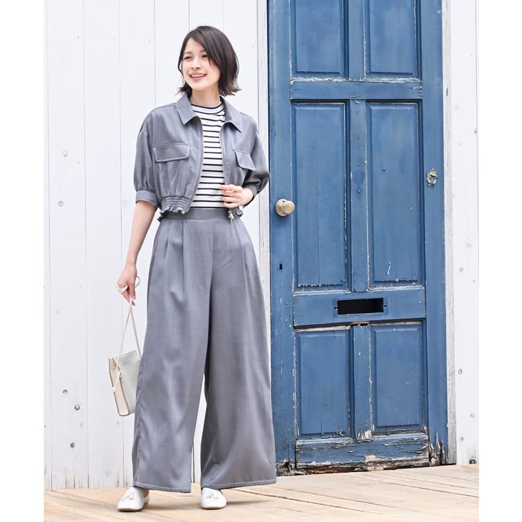 ショートジャケット×パンツセットアップ[品番：RPSW0003800]｜rps