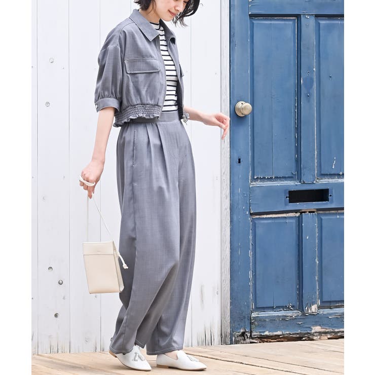 ショートジャケット×パンツセットアップ[品番：RPSW0003800]｜rps