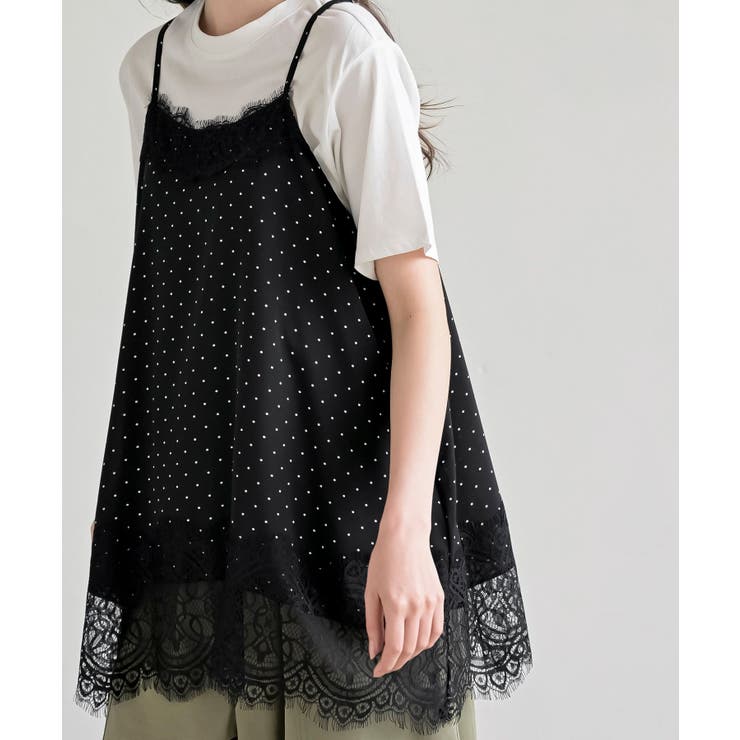 サテンレースキャミチュニック | rps | 詳細画像30 