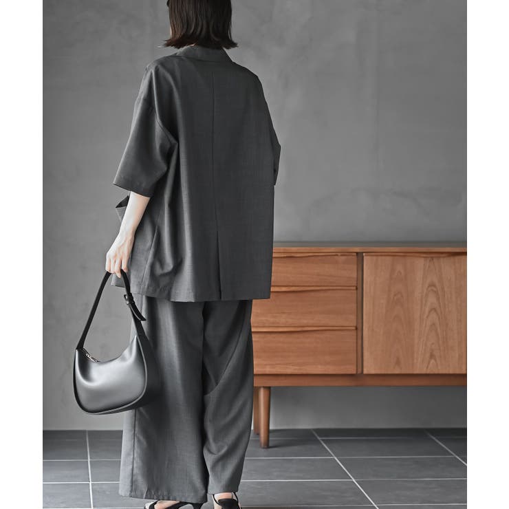 ダブルビッグジャケット×ワイドパンツセットアップ | rps | 詳細画像15 