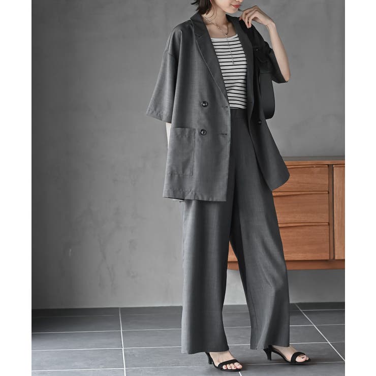 ダブルビッグジャケット×ワイドパンツセットアップ | rps | 詳細画像16 