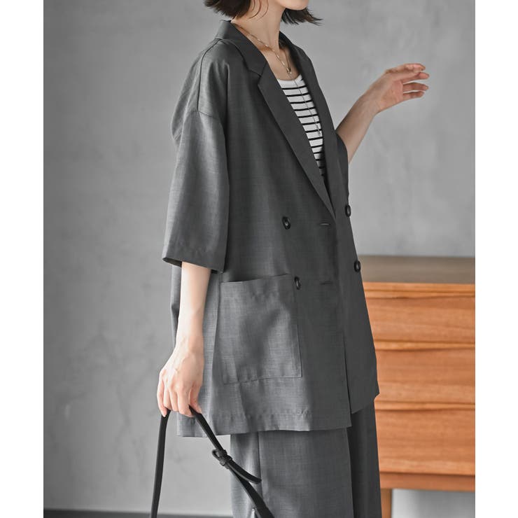 ダブルビッグジャケット×ワイドパンツセットアップ | rps | 詳細画像20 