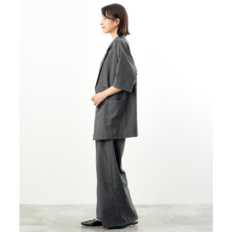 ダブルビッグジャケット×ワイドパンツセットアップ | rps | 詳細画像32 