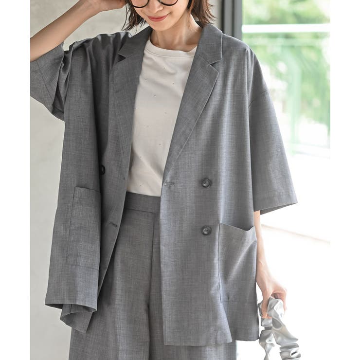 ダブルビッグジャケット×ワイドパンツセットアップ | rps | 詳細画像6 