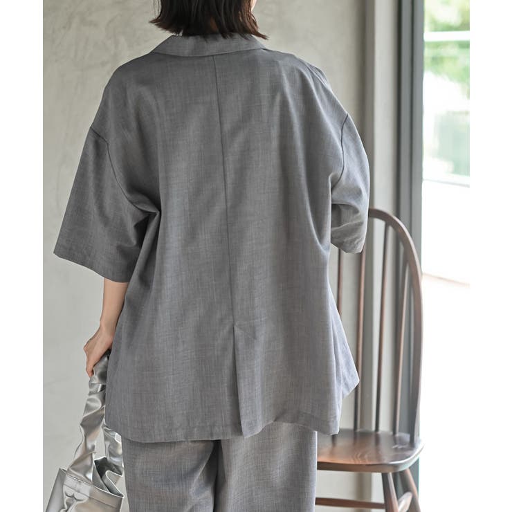 ダブルビッグジャケット×ワイドパンツセットアップ | rps | 詳細画像8 