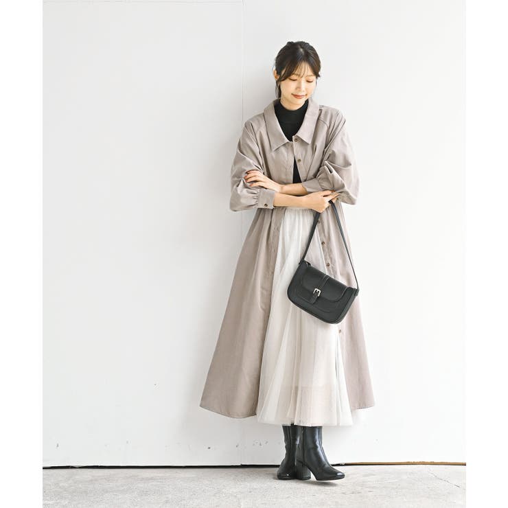 80's vintage パンサープリント コート風ワンピース レディース