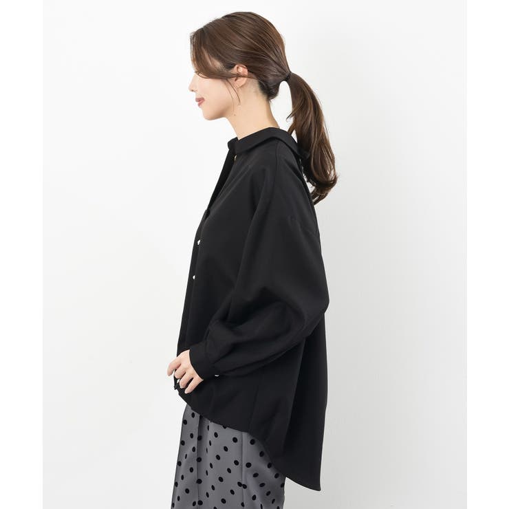 ＢＡＣＫレースアップ裾タックブラウス | rps | 詳細画像27 