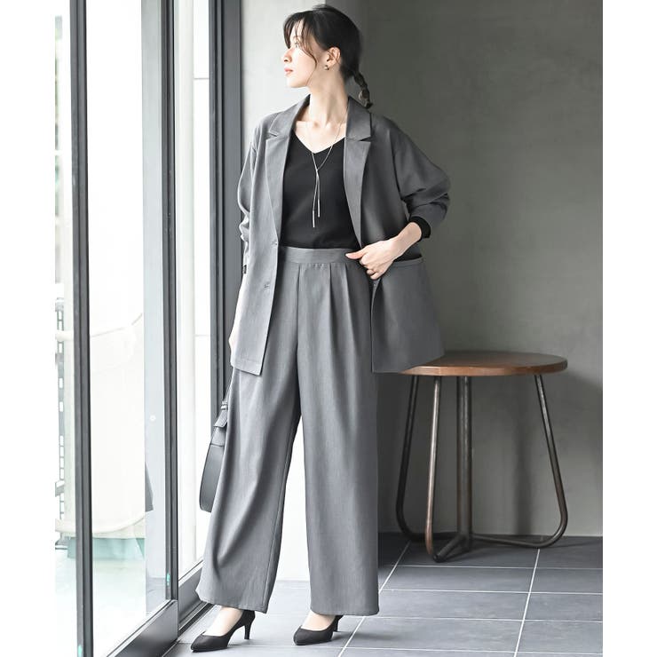 テーラージャケット×ワイドパンツセットアップ | rps | 詳細画像2 