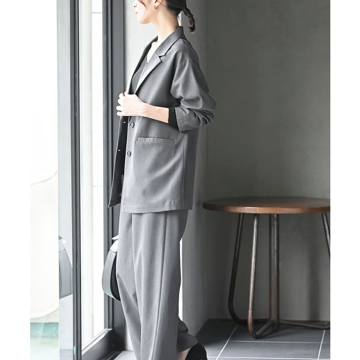 テーラージャケット×ワイドパンツセットアップ | rps | 詳細画像3 