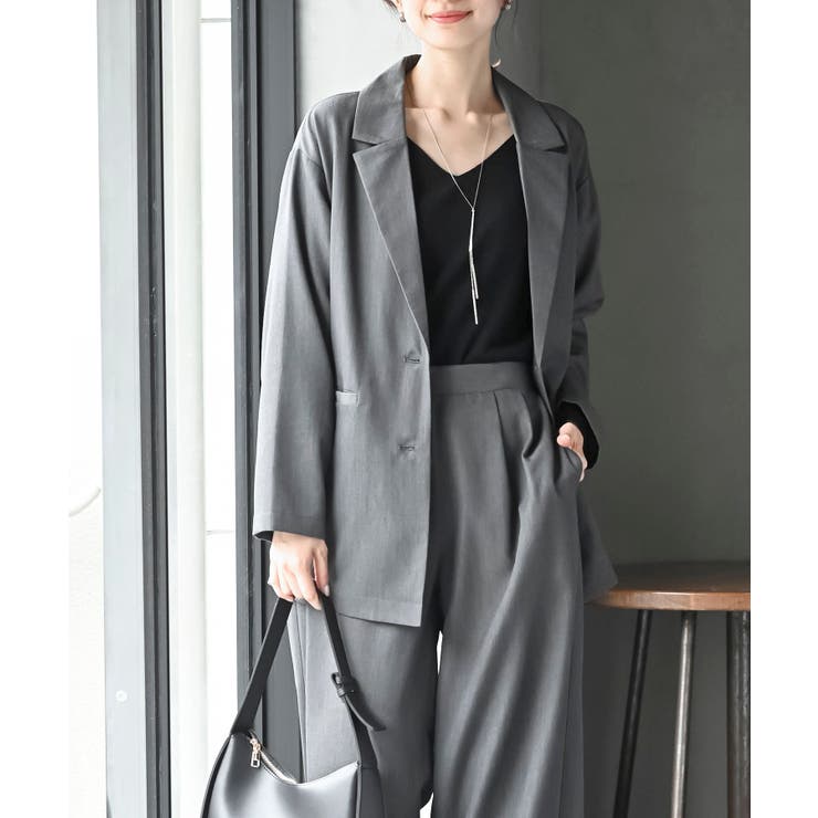 テーラージャケット×ワイドパンツセットアップ | rps | 詳細画像5 