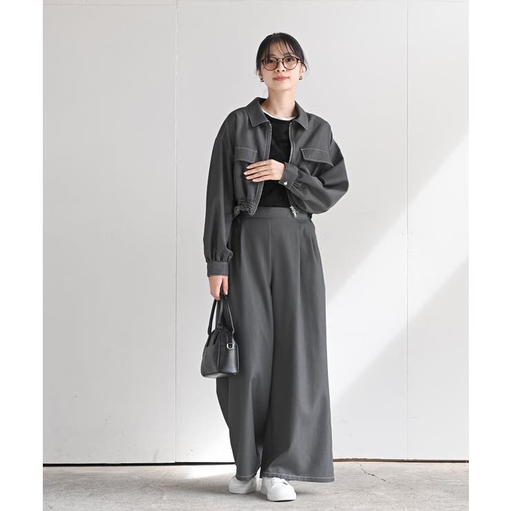 ショートジャケット×パンツセットアップ | rps | 詳細画像2 