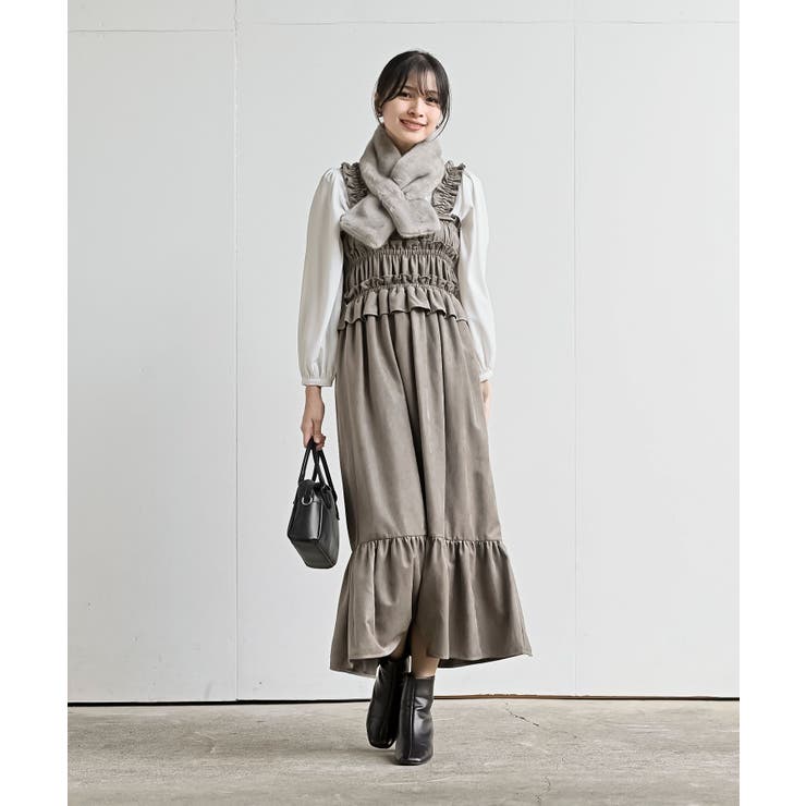 フリルティアードキャミワンピース[品番：RPSW0004218]｜rps（アール