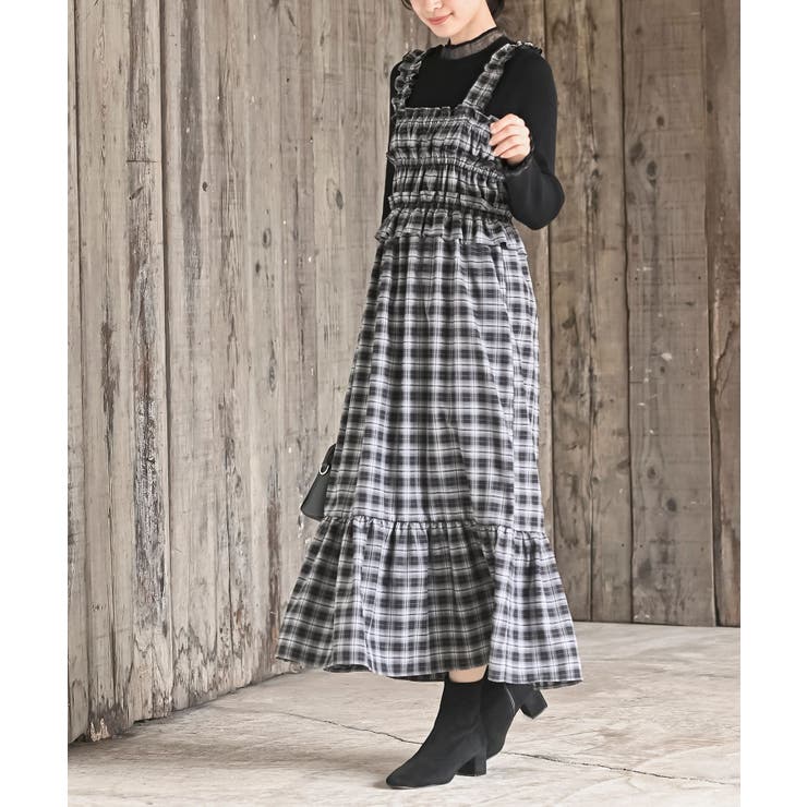 フリルティアードキャミワンピース[品番：RPSW0004218]｜rps（アール