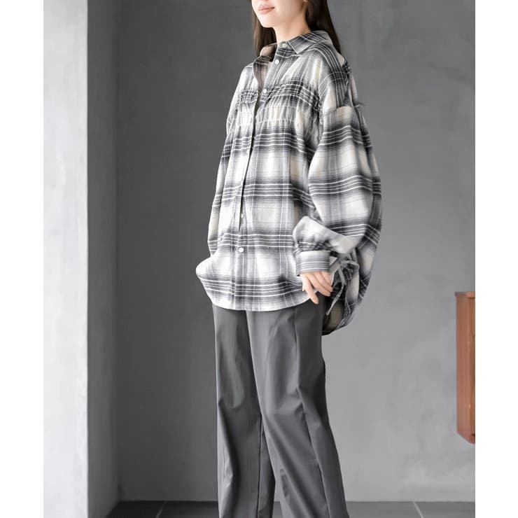 ホットフィックスチェックシャーリングシャツ | rps | 詳細画像3 