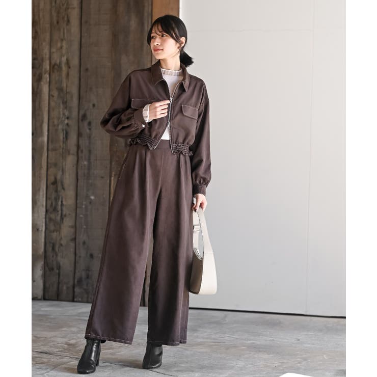 マイクロコールショートジャケット×パンツセットアップ | rps | 詳細画像11 