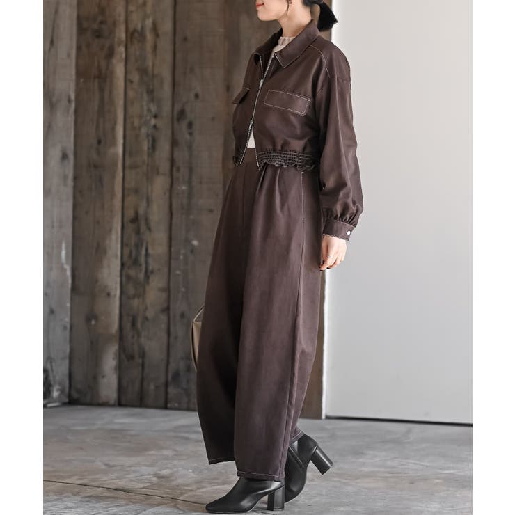 マイクロコールショートジャケット×パンツセットアップ | rps | 詳細画像14 