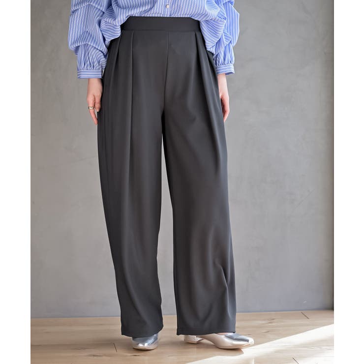 CHACグレー | フロントタックイージーパンツ | rps