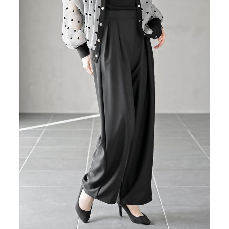 ブラック | フロントタックイージーパンツ | rps