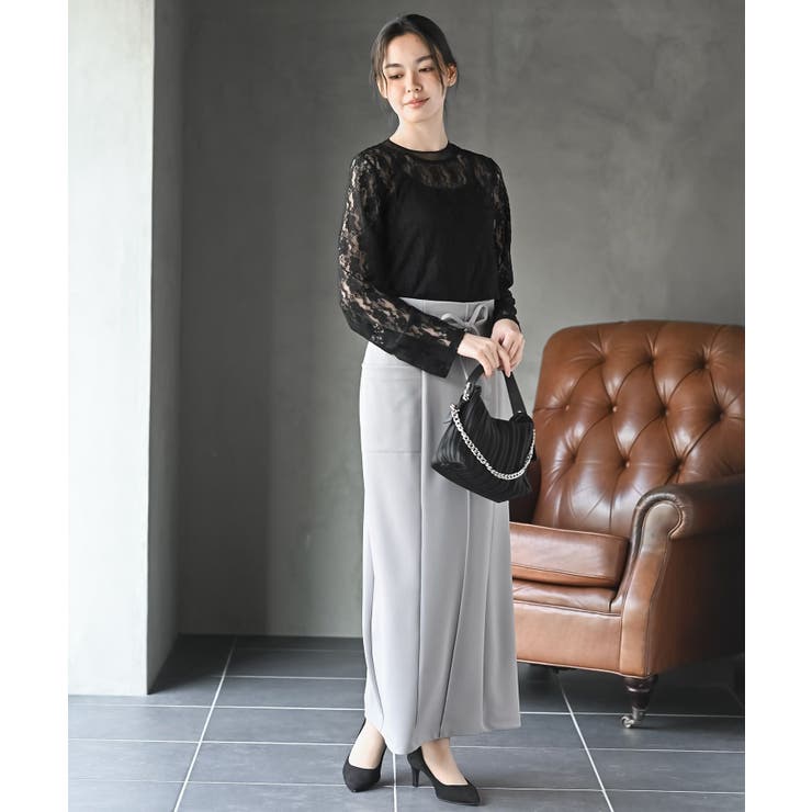 シアーネック総レースカットソー | rps | 詳細画像10 