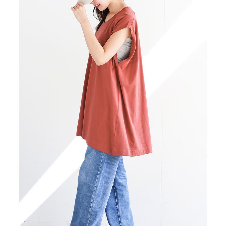 フレンチスリーブチュニックＴ | rps | 詳細画像30 