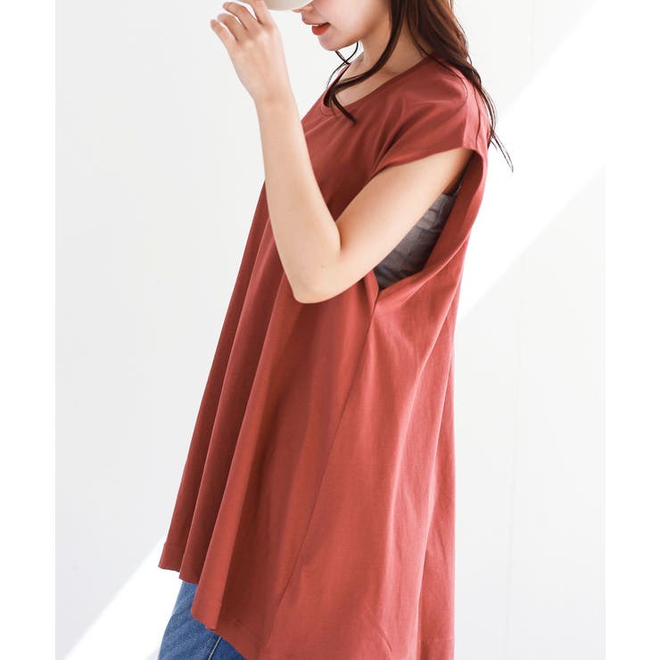 フレンチスリーブチュニックＴ | rps | 詳細画像34 