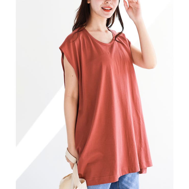 ORレッド | フレンチスリーブチュニックＴ | rps