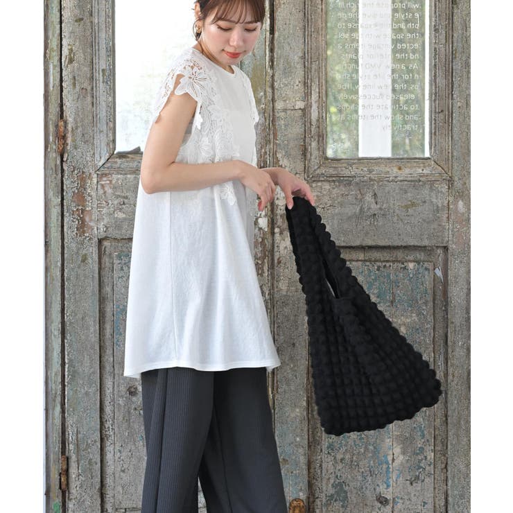 レース袖カットチュニック | rps | 詳細画像5 