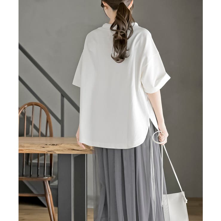 ミニ裏毛ルーズハイネックドルマンプルオーバー | rps | 詳細画像4 