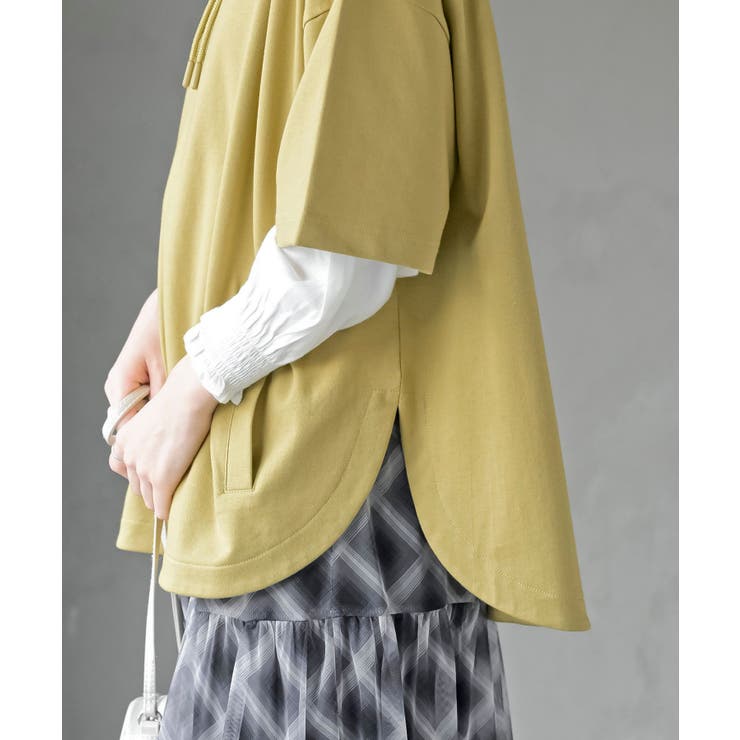 ミニ裏毛ルーズハイネックドルマンプルオーバー | rps | 詳細画像41 