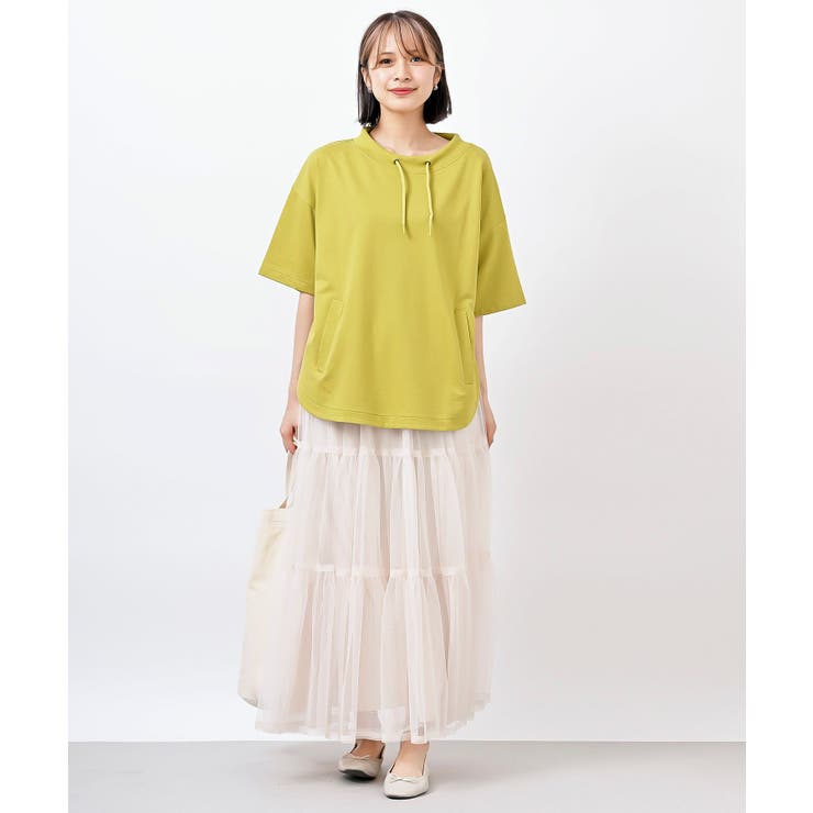 ミニ裏毛ルーズハイネックドルマンプルオーバー | rps | 詳細画像44 