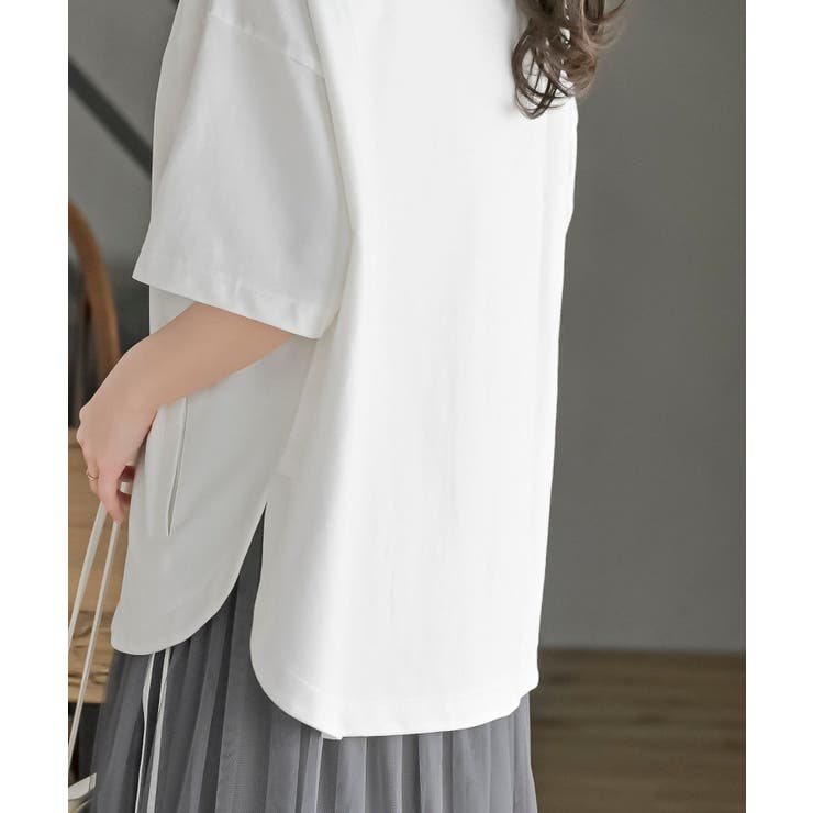 ミニ裏毛ルーズハイネックドルマンプルオーバー | rps | 詳細画像7 