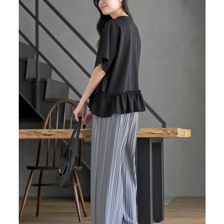 ペアスキン裾フリルプルオーバー | rps | 詳細画像11 