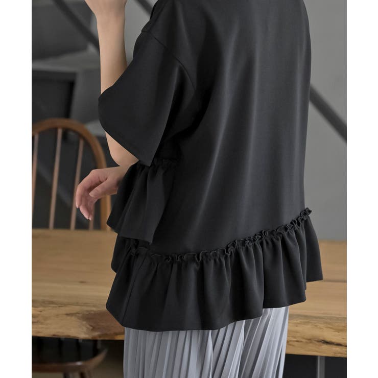 ペアスキン裾フリルプルオーバー | rps | 詳細画像16 